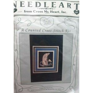 Needle Art Dolphin counted Cross Stitch Craft Kit